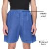 McKesson Patient Exam Shorts, Disposable – Non-Woven Material, Elastic Waist, Blue – Fits 32 in to 40 in Waist, Size Large, 100 Count