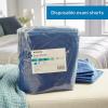 McKesson Patient Exam Shorts, Disposable – Non-Woven Material, Elastic Waist, Blue – Fits 32 in to 40 in Waist, Size Large, 100 Count