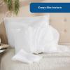McKesson Pillowcases, Disposable, White, Fabricel Material, Standard Size, 21 in x 30 in, 100 Count