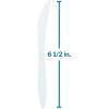 McKesson Plastic Knives – Medium Weight, Durable Polypropylene – Non-Sterile, Single-Use, Disposable – White, 6 1/2 in L, 1000 Count