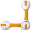 McKesson Plastic Rotating Suction Cup Bathroom Grab Bar, 9.75″ L, 1 Count(19-3/4 Inch Length (3 ct))