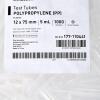 McKesson Plastic Test Tubes – Non-Graduated, Premium-Grade Polypropylene Clear Tubes, Freezeable, Durable Impact Strength – 5 mL, 1000 Count