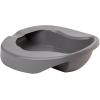 McKesson Pontoon Bedpans, Plastic, Graphite, 2 qt, 250 lbs Weight Capacity, 1 Count