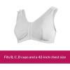 McKesson Post-Surgical Bra, White, B/C/D, 42 in, 1 Count