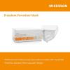 McKesson Premium Procedure Masks, Level 3 with Eye Shields – Disposable, Pleated with Ear Loops, Non-Sterile, White – One Size Fits Most Adults, 25 Count, 1 Pack