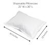 McKesson Pro Advantage P230023 Pillowcase, Tissue/Poly, White, 21″ Width, 30″ Length, 21″ Width, 30″ Length (Pack of 100)