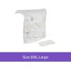McKesson Protective Foot Pads – Foam, Adhesive, Teardrop-Shaped, White – Size 106-Large, 1/4 in, 100 Count