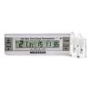 McKesson Refrigerator and Freezer Thermometer with Alarm, Dual-Probe – Waterproof Digital Display Max/Min Temperatures, 1 Count