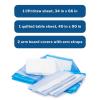 McKesson Room Turnover Linen Kit – Arm Board Covers with Arm Straps, Table Sheet, Lift and Draw Sheet, 1 Count, 20 Packs, 20 Total