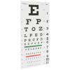 McKesson Snellen Eye Test Chart, Wall Mounted – Non-Reflective Matte Finish, 20 ft Test Distance – 11 in x 22 in, 5 Count