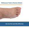 McKesson Tailors Bunion Shield, Pinky Toe, Gel Pads, Cushions, Guard, for Men and Women, 1 Count