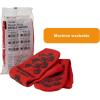 McKesson Unisex Non-skid Slipper Socks Adult Sz. 7.5 to 10 Red
