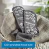 McKesson Unisex Slipper Socks Adult Size 10-1/2 to 11-1/2 Gray – 1 Pair