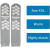 McKesson Unisex Slipper Socks Adult Size 10-1/2 to 11-1/2 Gray – 1 Pair