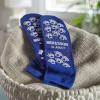 McKesson Unisex Slipper Socks Adult Size 7-1/2 to 10 Blue – 1 Pair