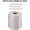 McKesson White Orthopedic Felt Roll with Adhesive Backing Rayon Splint and Cast Padding 1/4″ x 6″ x 2.5 Yards, 1 Count