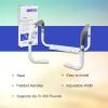 McKesson White Steel Toilet Safety Rail, up to 300 lbs, 2 Count(16-1/2 to 19-1/2 Inch Width (1 ct))