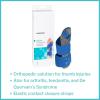 McKesson XL Blue and Gray Thumb Splint for Left Hand with Hook and Loop Closures, 1 Count