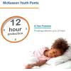 McKesson Youth Training Pants, [56 Count], Overnight Disposable Pull Up Diapers, L/XL, 60-125 lbs, Absorbent 12 Hour Leak Protection with Leg Gathers and Tear-Away Sides, for Boys or Girls, Pediatric(Large/X-Large (56 Count))