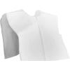 McKesson Adult Exam Cape, Poly and Tissue Material, White, Poncho Style with Open Sides, 19 x 22 Inches, Unisex(200)