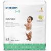McKesson Baby Diapers, Size 4 (22 lbs to 37 lbs), 31 Count, 1 Pack