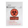 McKesson Biohazard Specimen Transport Bags – Zip Closure, Clear, with Document Pouch, Non-Sterile, No Rubber Latex – 6 in x 12 in, 100 Count