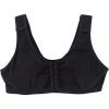 McKesson Black Cotton-Spandex Surgi-Bra – Post-Surgical Bra for Full-Coverage Breast Support with Light Compression – 42-inch B, C, D Cups, 1 Count