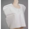 McKesson Exam Capes [100 Count] Deluxe Tissue/Poly/Tissue, Disposable Medical Gowns, Front/Back Opening Without Closure, White