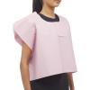 McKesson Exam Capes [100 Count] Tissue/Poly/Tissue, Disposable Medical Gowns, Front/Back Opening Without Closure, Mauve