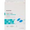McKesson Heel Cups – Silicone Gel, U-Shaped, Supportive, Blue and Transparent – Small, Medium Size, 1 Count