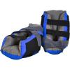 McKesson Heel Protector Black/Blue One Size Fits Most Hook and Loop Strap Fastening 16-7305, 2 Ct(2 Count)