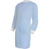 McKesson Lab Coat for Men or Women, Long Sleeve, Knee-Length Disposable Medical Coat, Moisture-Resistant Snap-Front Closure, Large/XL, 30 Count