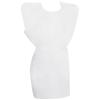McKesson Patient Exam Gowns, Tissue/Polyester, Disposable, White, One Size Fits Most, 50 Count