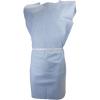 McKesson Pediatric Exam Gown, Disposable, Blue, Short Sleeve with Waist Belt, Kids Design, 21 x 36 Inches, Unisex(50)