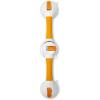 McKesson Plastic Rotating Suction Cup Bathroom Grab Bar, 9.75″ L, 1 Count(19-3/4 Inch Length (3 ct))