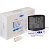 McKesson Refrigerator/Freezer Thermometer with Triple Display, Single Probe, Large Digits for Medical Laboratory, Food Safety Use, 1 Count