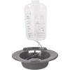 McKesson Sitz Bath with 2000 mL Bag, Plastic, Graphite, 500 mL Increments up to 2000 mL, 10 Count