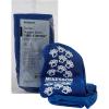 McKesson Slipper Socks, Non-Slip Grip Socks, Royal Blue, Bariatric, Adult Shoe 12+, Extra Wide, 3 Pair