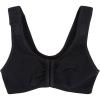 McKesson Surgical Bras – Therapeutic Compression Cotton Bra with Front Closure, Full Coverage Post-Surgical Bra – Black, 32 B/C/D, 1 Count