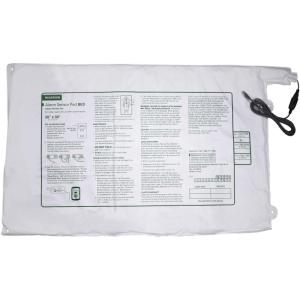 McKesson Alarm Sensor Pad for Beds – Vinyl, for use with Fall Prevention Monitors – 20 in x 30 in, 1 Count
