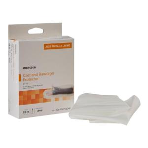 McKesson Arm Cast and Bandage Protector – Polyvinyl, Clear – One Size Fits Most, 20 in, 1 Count
