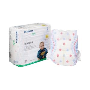 McKesson Baby Diapers, Size 5 (Over 27 lbs), 27 Count, 4 Packs, 108 Total