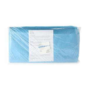 McKesson CSR Sterilization Wrap for Medical Supplies, Nail Technicians, Tattoo Tools – Air and Water Barrier, Blue Cellulose, 20 in x 20 in, 100 Count, 5 Packs, 500 Total(24 X 24 Inch ( 100 ct ))