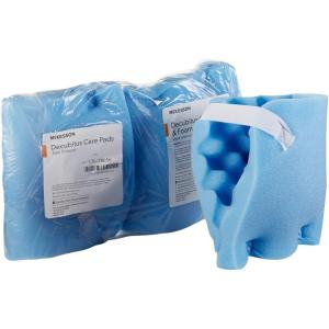 McKesson Decubitus Care Pads, Heel Protector Pad, Blue, One Size Fits All, 20 Count(One Size Fits All 20 Count)