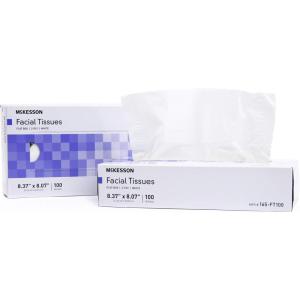 McKesson Facial Tissues Boxes [100 Count] Tissue, 2-Ply(20 Count (Pack of 5))