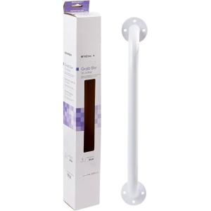 McKesson Grab Bar, Wall Mount, Steel, Bathroom, Shower Aid, White Power Coated, 18 in, 1 Count(16 Inch)