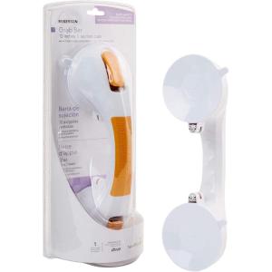 McKesson Grab Bar for Bath and Showers, Suction-Cup, Plastic, 12 in, 3 Count(12 Inch Length (1 ct))