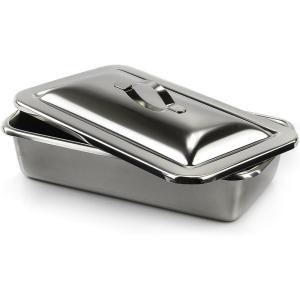 McKesson Instrument Tray, Strap Handle, 8 7/8 Inches, McKesson Brand 63-4255, 1 Count