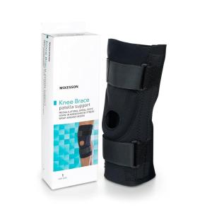 McKesson Knee Brace, Patella Support, 18 in to 20 1/2 in Circumference, Left or Right Knee, Medium, 1 Count