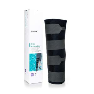 McKesson Knee Immobilizer Brace, Adjustable Leg Straightener, One Size Fits Most, 36 in Circumference, 18 in Length, 1 Count